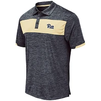 Polo Colosseum Navy Pitt Panthers Nelson pour homme