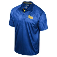 Polo raglan en nid d'abeille Colosseum Royal Pitt Panthers pour hommes