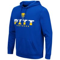 Men's Colosseum Royal Pitt Panthers Lantern Pullover Hoodie