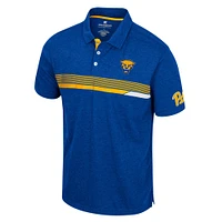 Men's Colosseum  Royal Pitt Panthers No Problemo Polo