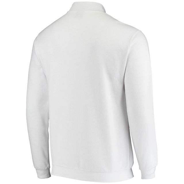 Veste à quart de zip Colosseum White Pitt Panthers Tortugas pour hommes