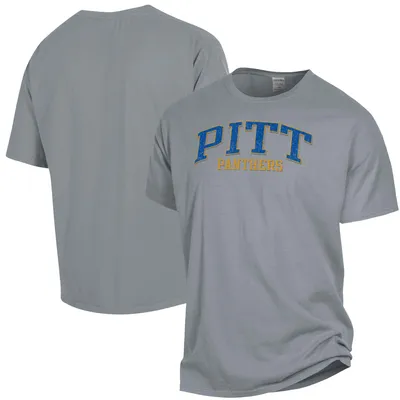Pitt Panthers ComfortWash Garment Dyed T-Shirt - Gray