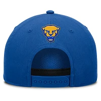 Men's Fanatics Royal Pitt Panthers Foul Ball Rope Adjustable Hat