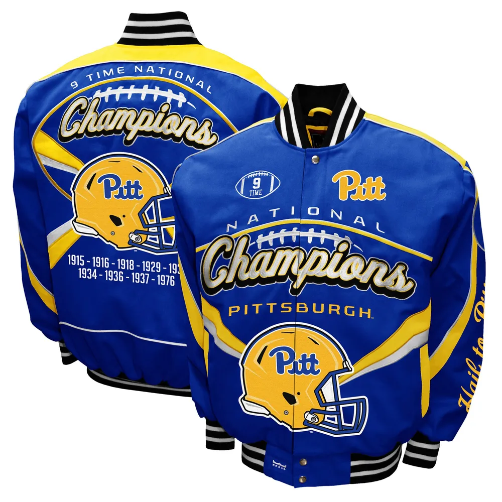Men's G-III Sports by Carl Banks Black Pittsburgh Steelers Defender Raglan Full-Zip Hoodie Varsity Jacket Size: Large