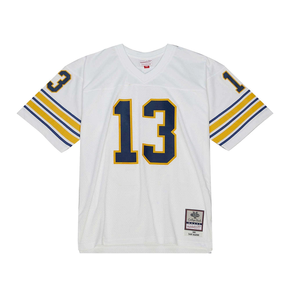 Maillot Mitchell & Ness Dan Marino blanc Pitt Panthers Legacy 1981 pour homme