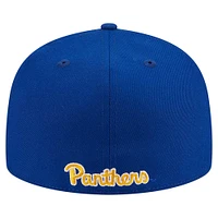 Casquette ajustée 59FIFTY Royal Pitt Panthers de New Era pour homme