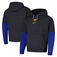 Men's Nike Anthracite Pitt Panthers 2024 Sideline Club Fleece Pullover Hoodie