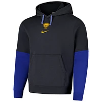 Sweat à capuche en polaire Nike Anthracite Pitt Panthers 2024 Sideline Club pour homme