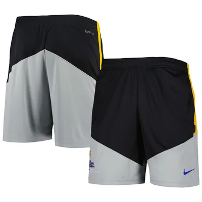 Pitt Panthers Nike Performance Player Shorts - Black/Gray