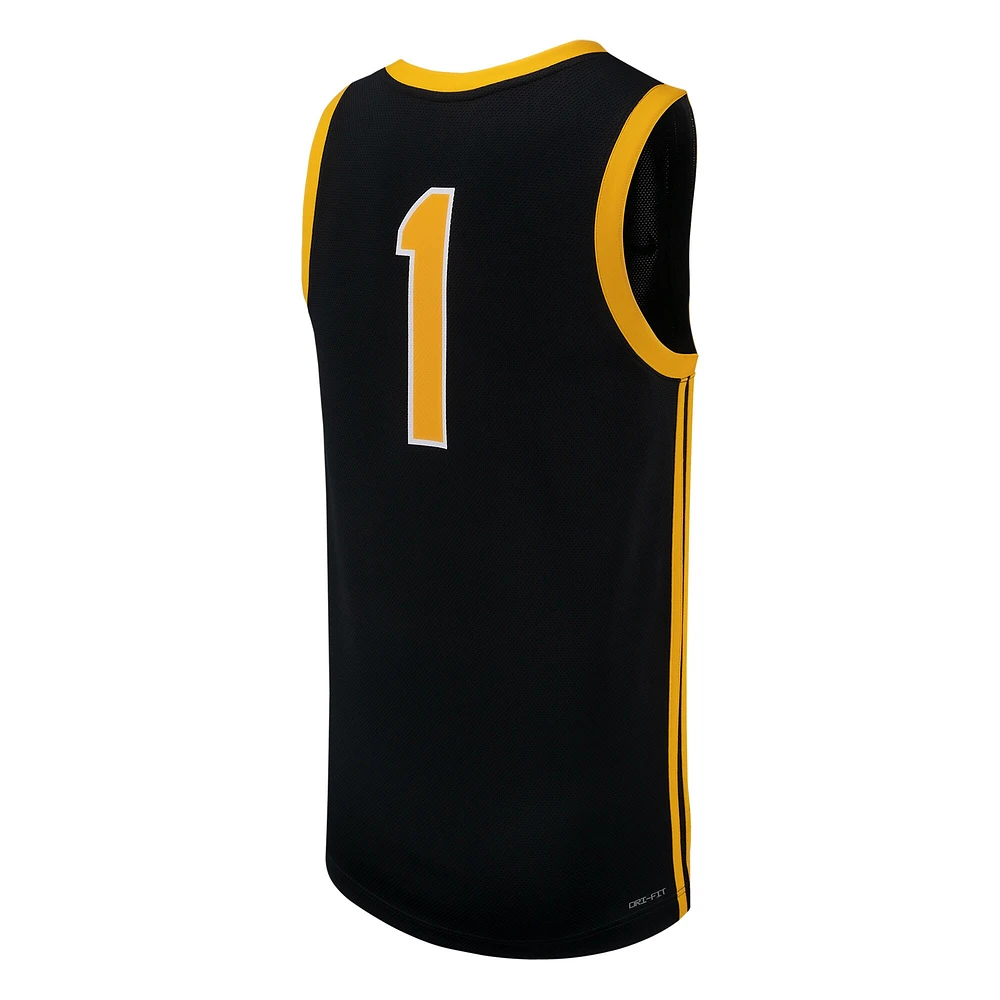 Maillot de basket-ball réplique Nike noir Pitt Panthers pour homme