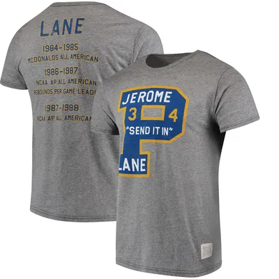 Jerome Lane Pitt Panthers Original Retro Brand Accolade T-Shirt - Heathered Gray