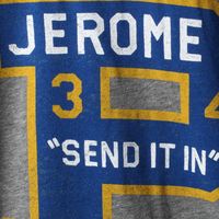 Men's Original Retro Brand Jerome Lane Heathered Gray Pitt Panthers Accolade T-Shirt