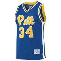 Men's Original Retro Brand Jerome Lane Royal Pitt Panthers Alumni Commemorative Classic Basketball Jersey