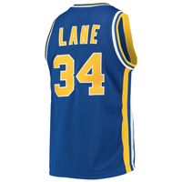 Men's Original Retro Brand Jerome Lane Royal Pitt Panthers Alumni Commemorative Classic Basketball Jersey