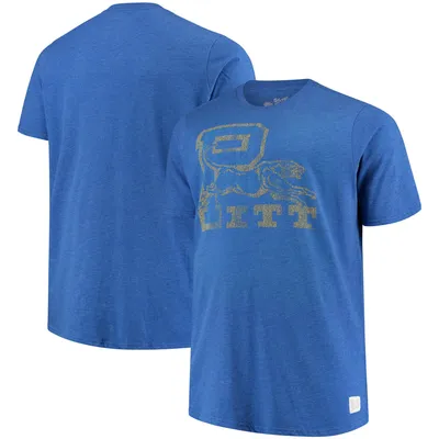 Pitt Panthers Original Retro Brand Big & Tall Mock Twist T-Shirt - Royal