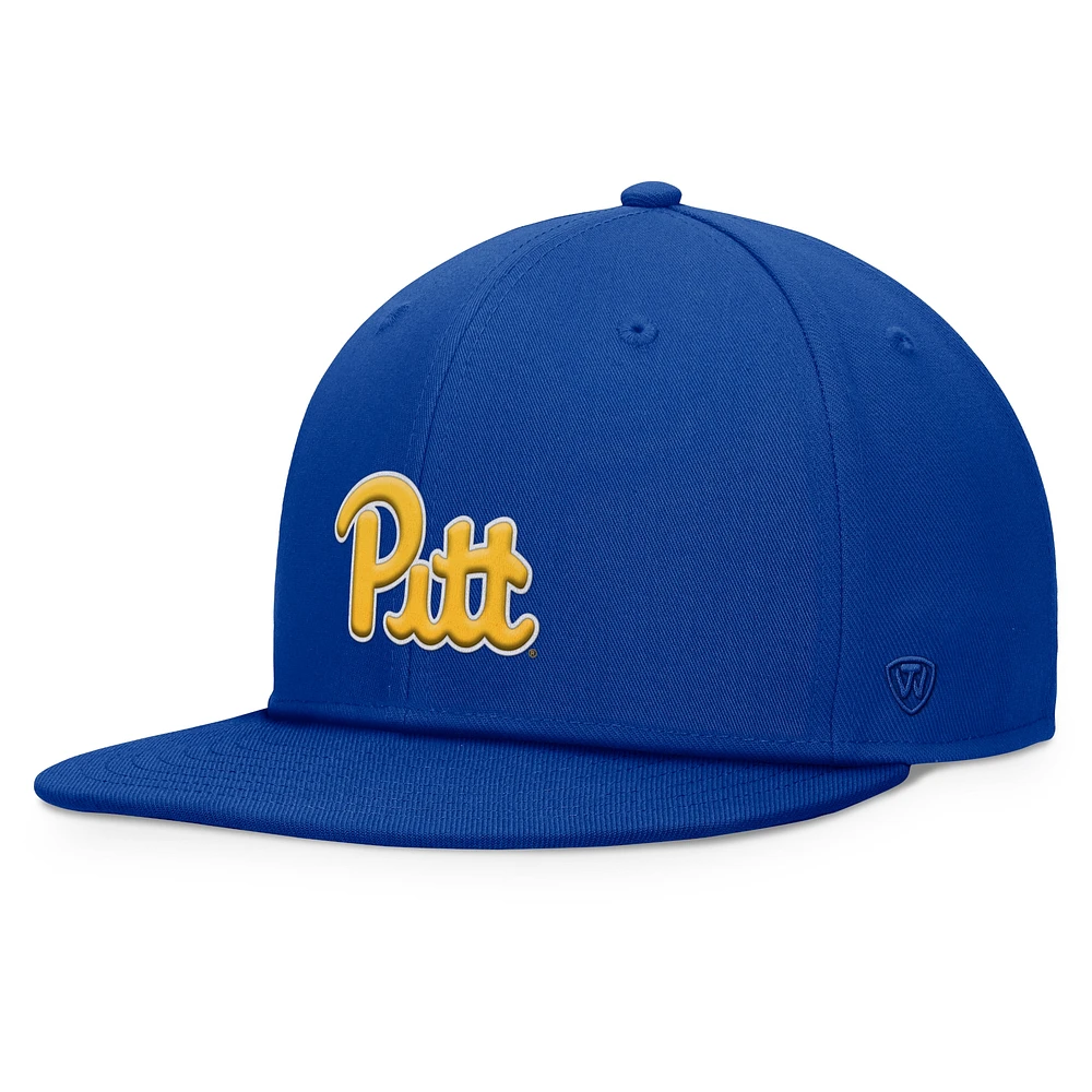 Casquette Snapback fondamentale Top of the World Royal Pitt Panthers pour hommes