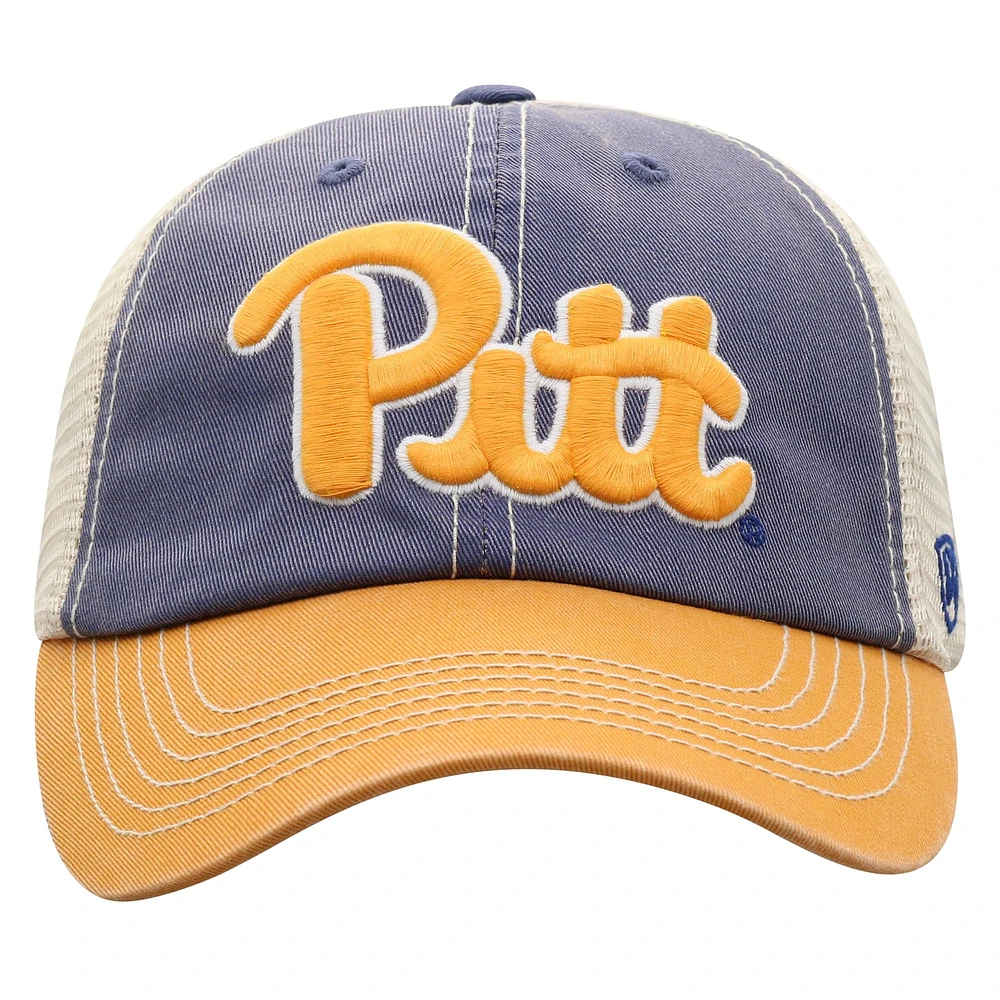Men's Top of the World Royal Pitt Panthers Off-Road Trucker Adjustable Hat