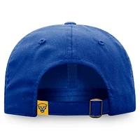 Men's Top of the World Royal Pitt Panthers Staple Adjustable Hat