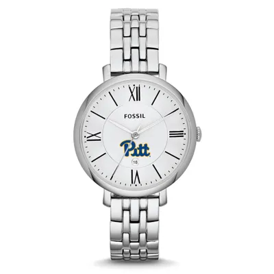 Pitt Panthers Fossil Women's Jacqueline Stainless Steel Watch