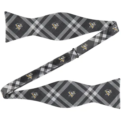 Pittsburgh Penguins Rhodes Self-Tie Bow Tie - Black