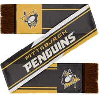 Pittsburgh Penguins FOCO Color Wave Wordmark Scarf