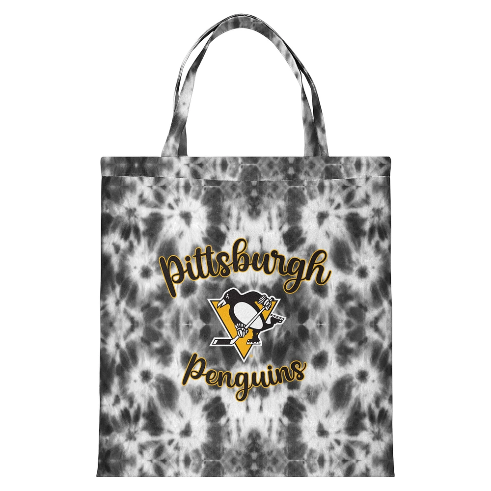 FOCO Pittsburgh Penguins Script Wordmark Tote Bag