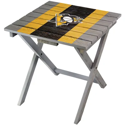 Pittsburgh Penguins Imperial Folding Adirondack Table - Gray