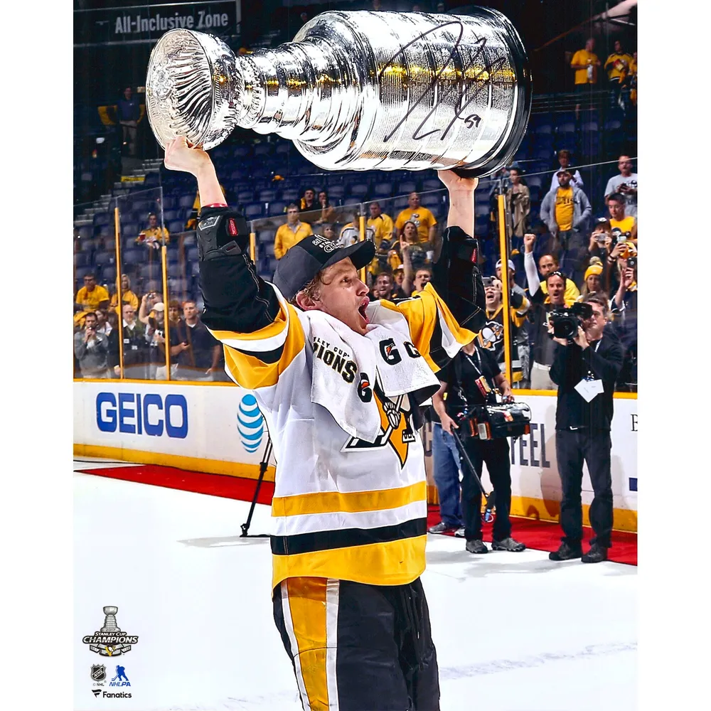 Fanatics Men's Branded Jake Guentzel Black Pittsburgh Penguins