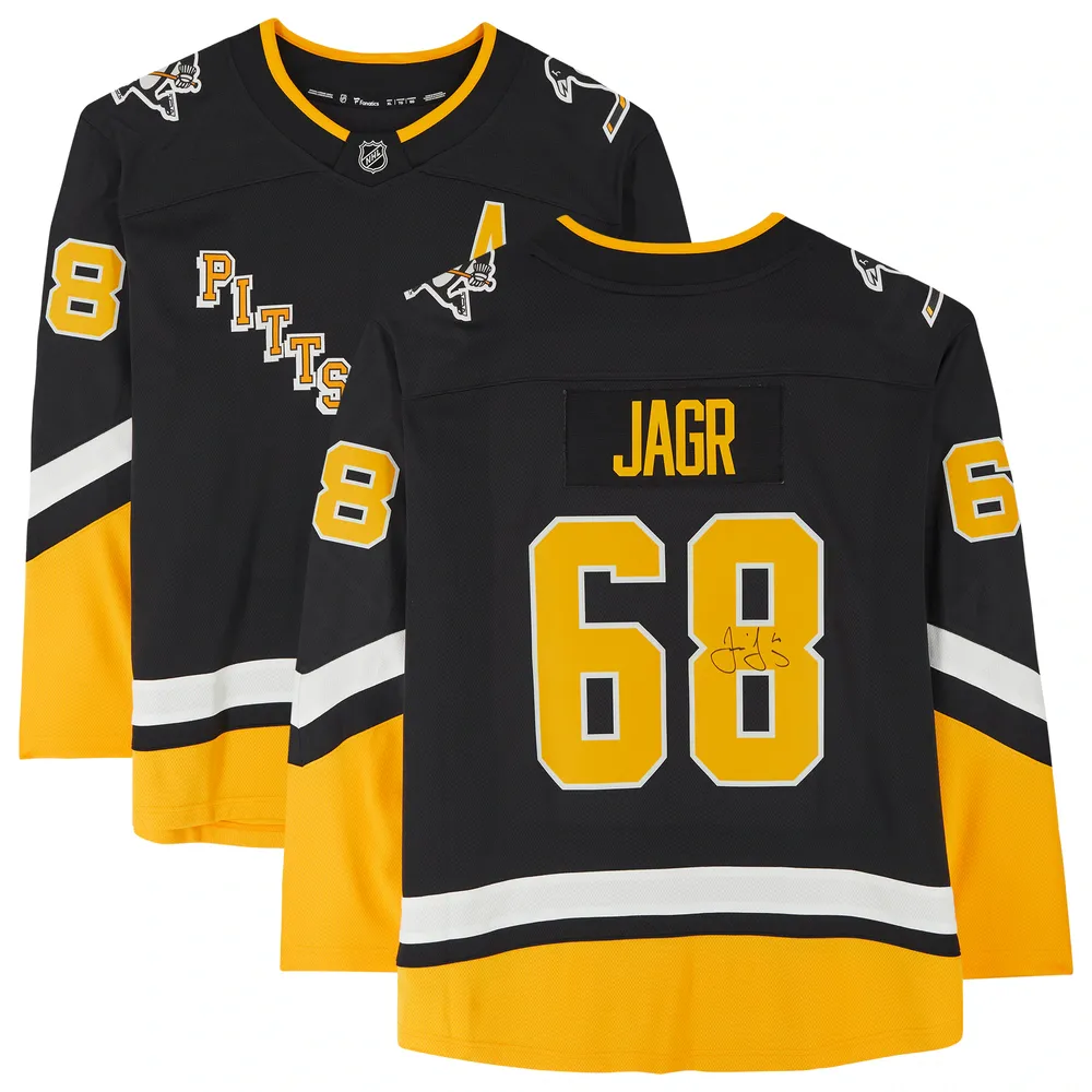 Jaromir Jagr Pittsburgh Penguins Autographed Signed Hockey