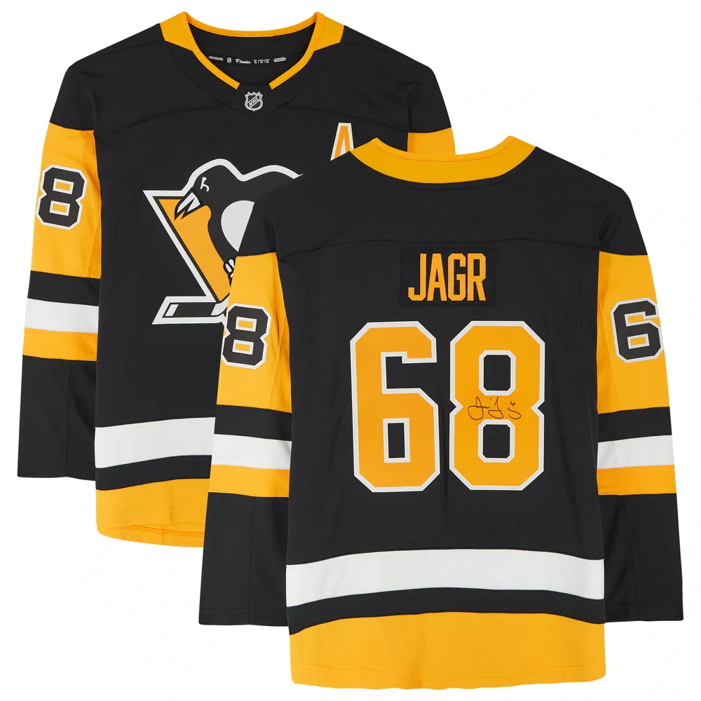 Lids Jaromir Jagr Pittsburgh Penguins Fanatics Authentic Autographed  Fanatics Breakaway Jersey - Black