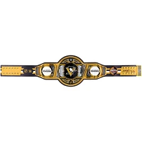 Ceinture WWE Legacy autographiée par Kris Letang des Penguins de Pittsburgh avec inscription « 3X SC Champ » - Édition limitée à 5 exemplaires