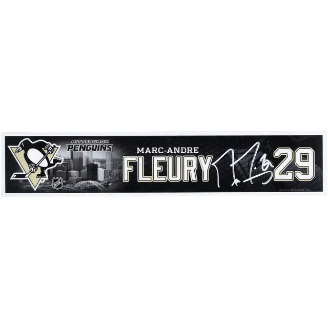Marc-Andre Fleury Pittsburgh Penguins Memorabilia, Autographed