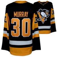 Matt Murray Pittsburgh Penguins Autographed Black Fanatics Breakaway Jersey