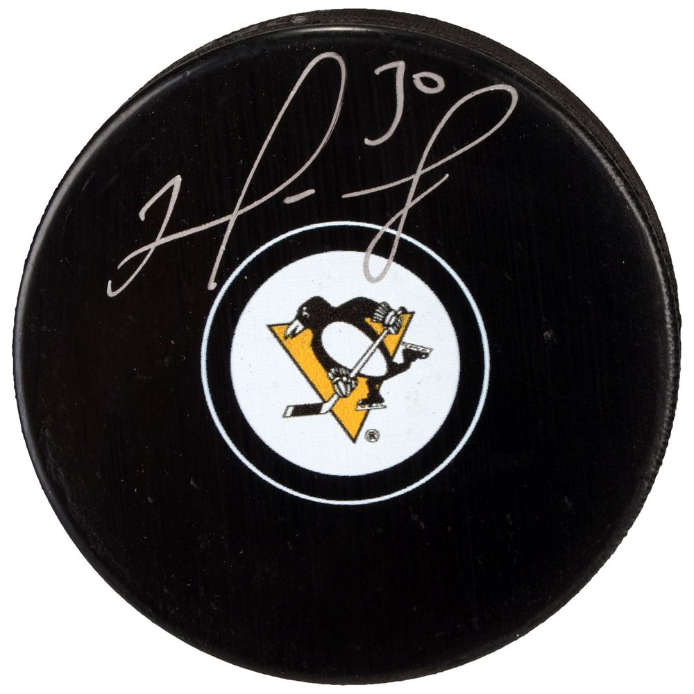 Matt Murray Pittsburgh Penguins Autographed Hockey Puck