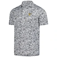 Polo johnnie-O pour hommes, noir/blanc, Pittsburgh Penguins Slapshot