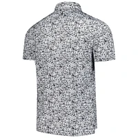 Polo johnnie-O pour hommes, noir/blanc, Pittsburgh Penguins Slapshot