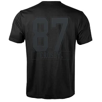 Men's Levelwear Sidney Crosby Black Pittsburgh Penguins Richmond Darkside Name & Number T-Shirt