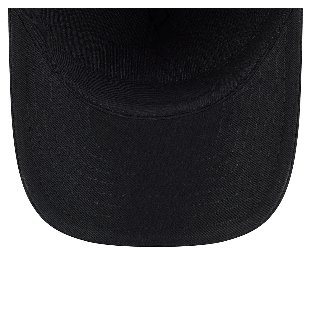 Men's New Era  Black Pittsburgh Penguins Game Day Stealth Flag 9FORTY A-Frame Adjustable Hat