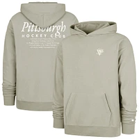 Men's '47  Gray Pittsburgh Penguins Foundation Pullover Hoodie