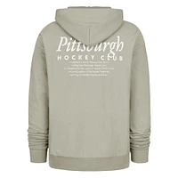 Men's '47  Gray Pittsburgh Penguins Foundation Pullover Hoodie