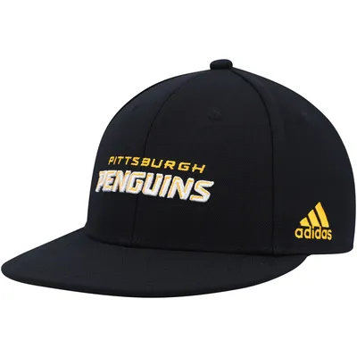 Casquette snapback adidas noire des Penguins de Pittsburgh pour hommes