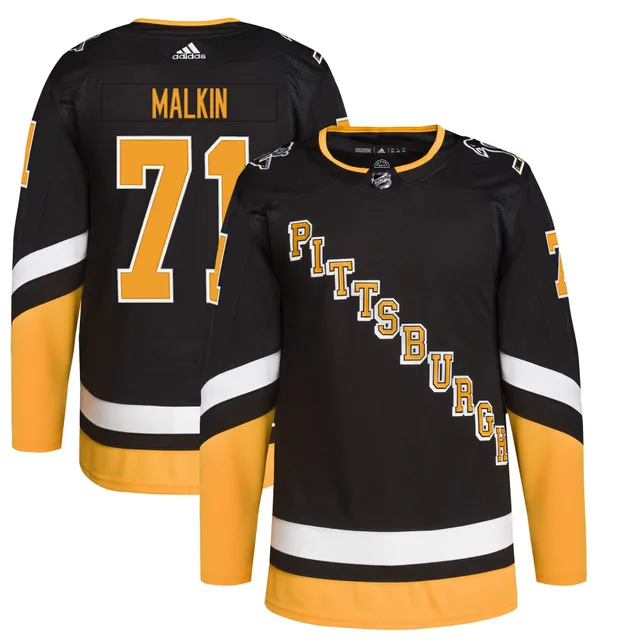 Women's Fanatics Branded Evgeni Malkin Black Pittsburgh Penguins 2021/22 Alternate Premier Breakaway Player Jersey