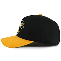 Men's American Needle  Black/Gold Pittsburgh Penguins Burnett Adjustable Hat