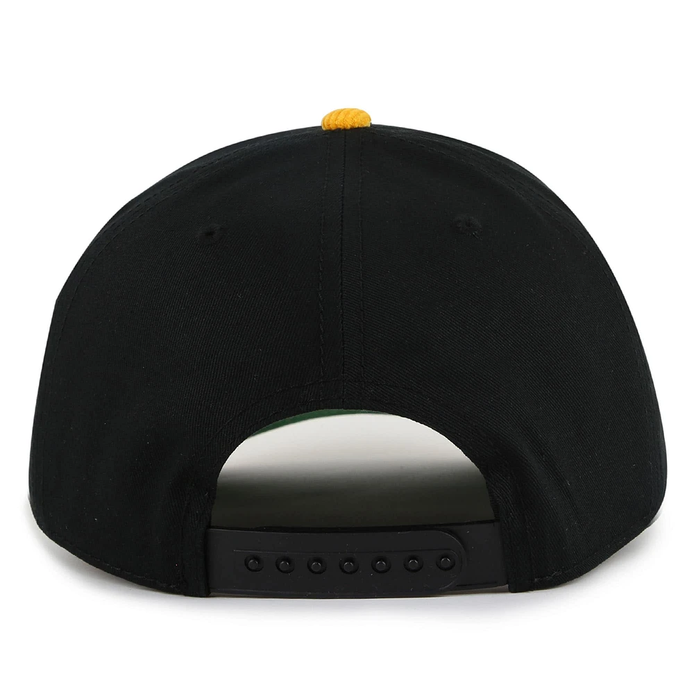Men's American Needle  Black/Gold Pittsburgh Penguins Burnett Adjustable Hat