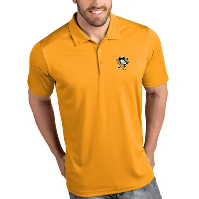 Steelers Men's Antigua Sensation Striped Polo - S