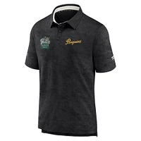 Polo professionnel authentique de la Classique hivernale LNH 2023 des Penguins Pittsburgh Fanatics pour hommes, noir