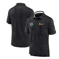 Polo professionnel authentique de la Classique hivernale LNH 2023 des Penguins Pittsburgh Fanatics pour hommes, noir