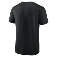 Men's Fanatics Black Pittsburgh Penguins Authentic Pro Core Secondary T-Shirt