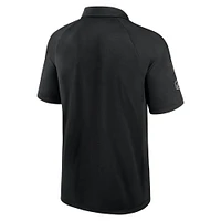 Polo authentique Pro Rink noir Fanatics pour homme des Penguins de Pittsburgh