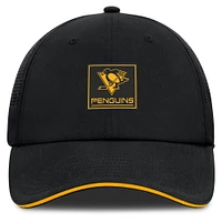 Casquette ajustable noire pour homme Fanatics Pittsburgh Penguins Driver